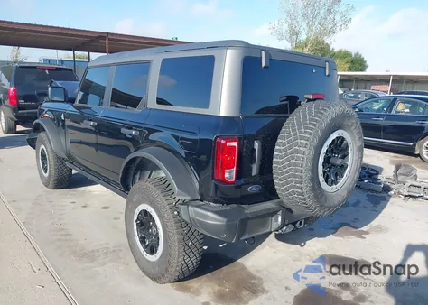 2024 Ford Bronco Black Diamond z USA, uszkodzony, nr VIN 1FMEE1BP4RLA54948